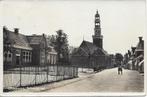 Oldeboorn (Frl.) Aldeboarn, Schoolstraat, Volk, ca. 1935, Verzenden, 1920 tot 1940, Gelopen, Friesland
