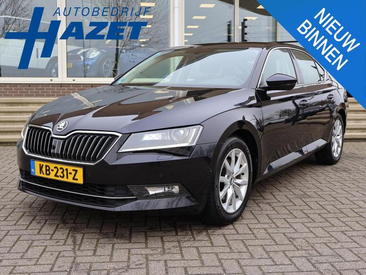 Skoda Superb 1.6 TDI DSG + TREKHAAK | CANTON AUDIO | STOELVE, Auto's, Skoda, Bedrijf, Te koop, Superb, ABS, Achteruitrijcamera