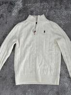 Ralph lauren half zip, Maat 48/50 (M), Wit, Ralph Lauren, Ophalen of Verzenden