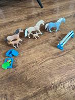 Playmobil Paarden Set met Springbalk & Voerbak, Ophalen of Verzenden, Gebruikt, Jongen of Meisje
