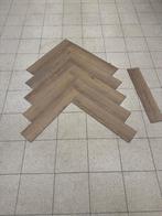 RESTPARTIJ!!! KLIK PVC VISGRAAT 80 M2!!!, Ophalen, Bruin, 75 m² of meer, Overige typen