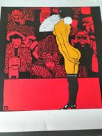 Art nouveau poster druk dik karton, Ophalen of Verzenden, Rechthoekig Staand