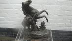 steigend paard metaal, Tuin en Terras, Tuinbeelden, Ophalen of Verzenden, Nieuw, Metaal, Dierenbeeld