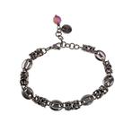 15cm - 20cm Armband Dames Gepolijst RVS Byzantijnse Schakel, Met kristal, Staal, Birgitta-Gracht 33, 6465 EL Kerkrade, Nederland