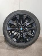 21' BMW XM G09 Styling 917M Matt Black met winterbanden 7mm, Ophalen, 285 mm, Banden en Velgen, Personenwagen
