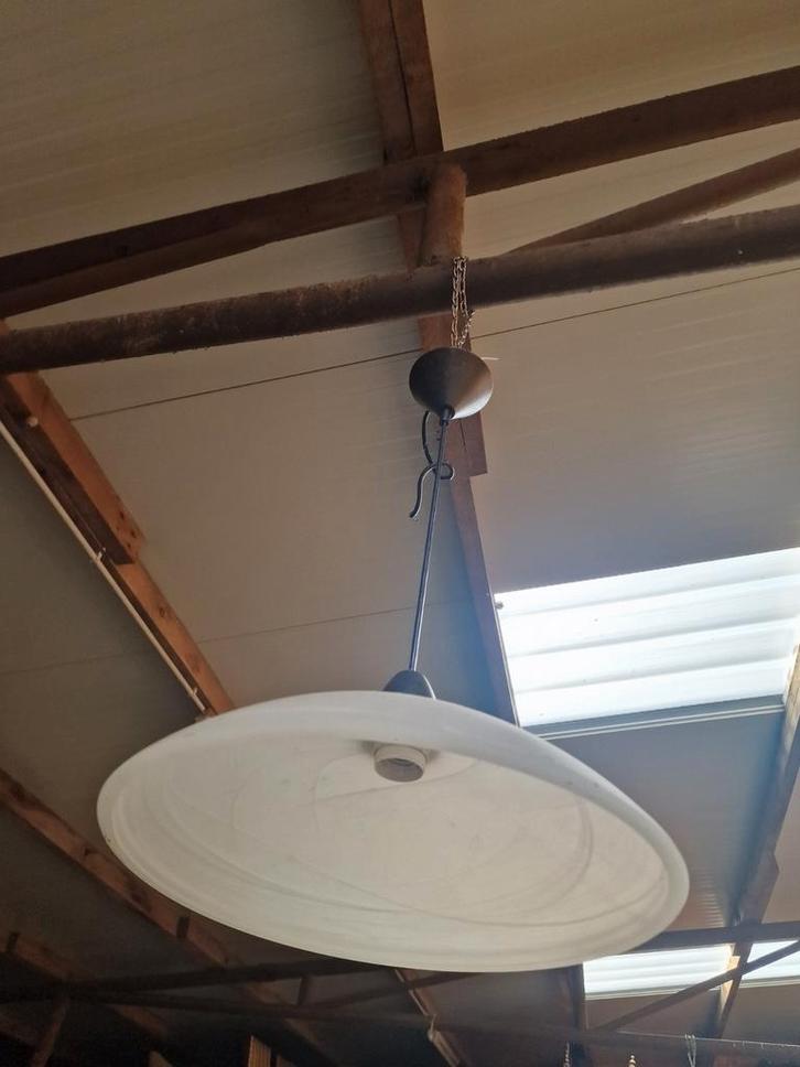 2 gratis hanglampen, Huis en Inrichting, Lampen | Hanglampen, Zo goed als nieuw, Minder dan 50 cm, Ophalen