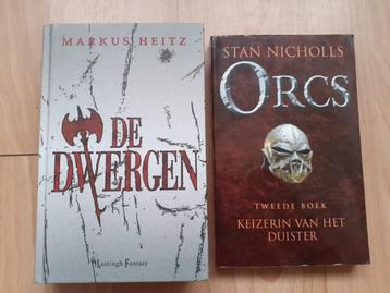 Boeken Pakket Fantasy De Dwergen en Orcs (zo goed als nieuw) beschikbaar voor biedingen