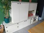 (bijna Gratis) WANDKAST/MEUBEL 4 delig WIT (bijna Gratis !!), Ophalen, Zo goed als nieuw, 25 tot 50 cm, 200 tot 250 cm