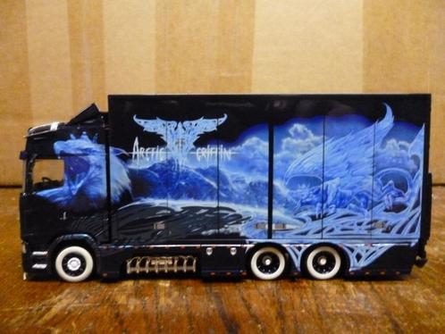 Tekno Scania Ekdahl met certificaat, Hobby en Vrije tijd, Modelauto's | 1:50, Nieuw, Bus of Vrachtwagen, Tekno, Ophalen of Verzenden