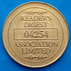 Penning Reader's Digest - Association Limited, Postzegels en Munten, Penningen en Medailles, Verzenden, Overige materialen, Buitenland