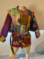 Gold&silver patchwork jasje  onesize, Maat 38/40 (M), Overige kleuren, Verzenden, .