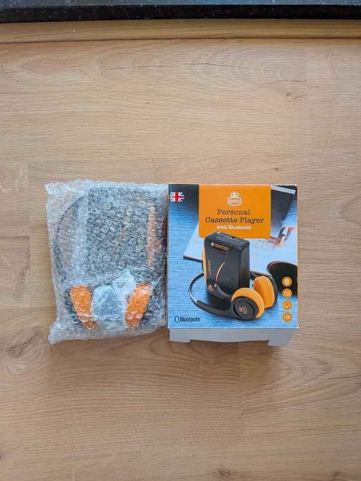 NIEUW! GPO personal Cassette Player ( Met bluetooth), Audio, Tv en Foto, Walkmans, Discmans en Minidiscspelers, Walkman, Ophalen of Verzenden