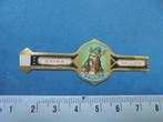 Oude sigarenband GAULOIS met afbeelding Viking, Verzamelen, Ophalen of Verzenden, Zo goed als nieuw, Sigarenbandjes