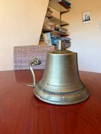 Antieke Koperen Scheeps/koe/deurbel, Antiek en Kunst, Ophalen, Koper