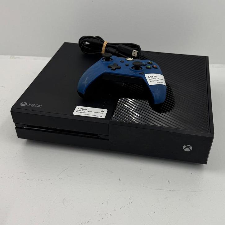 Xbox One 1TB | Met controller | Met garantie, Spelcomputers en Games, Spelcomputers | Xbox One, Zo goed als nieuw, Xbox One, 1 TB