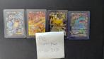 Pokemon kaarten 2016 EX XY Promo Set Big Three en Pikachu, Ophalen of Verzenden, Zo goed als nieuw, Meerdere kaarten