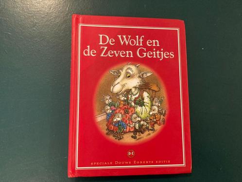 De wolf en de zeven geitjes de douwe egberts uitgave boekje!, Boeken, Sprookjes en Fabels, Gelezen, Ophalen of Verzenden