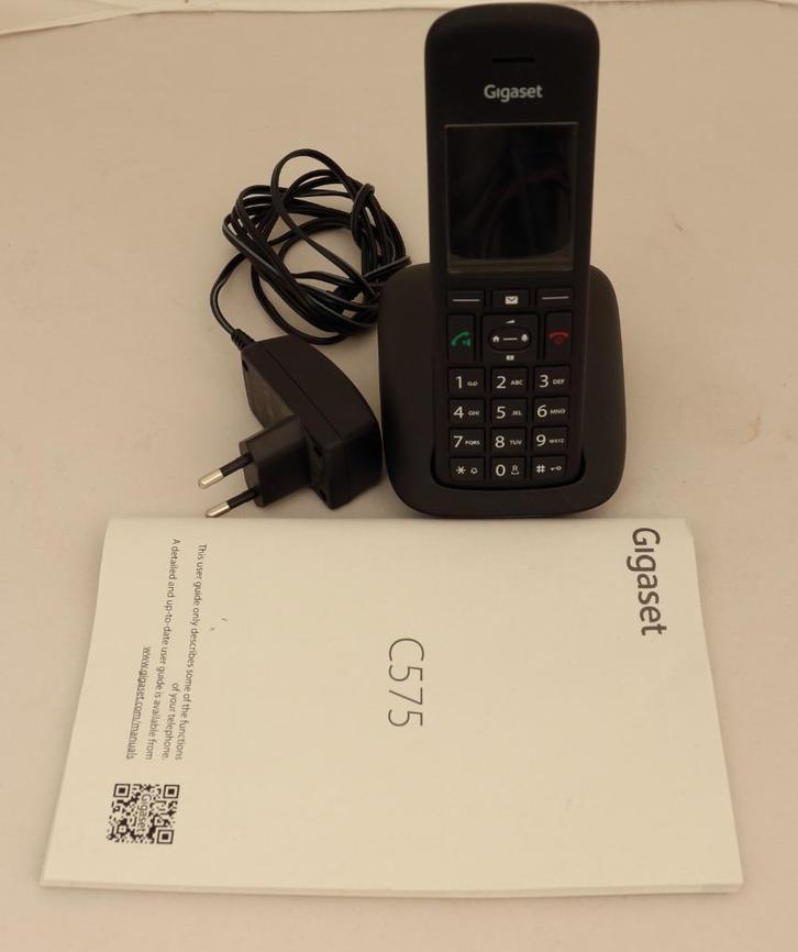 Siemens telefoon Gigaset C575, Telecommunicatie, Vaste telefoons | Handsets en Draadloos, Gebruikt, 1 handset, Ophalen of Verzenden