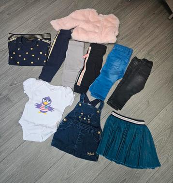 Meisjes kledingpakket 62/68/74 beschikbaar voor biedingen