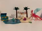 Schleich set - drakeneiland 42436, Ophalen of Verzenden, Gebruikt, Meisje