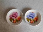 2x Bord 10 cm. Blue & Pink Rose, Ophalen of Verzenden, Zo goed als nieuw, Bord(en), Overige stijlen
