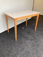 Vintage formica keukentafel, Huis en Inrichting, Tafels | Eettafels, Ophalen, Gebruikt, 100 tot 150 cm, Kunststof