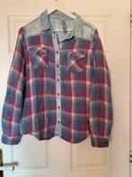 Denim & Co roze/blauwe blouse maat 46, Maat 46/48 (XL) of groter, Ophalen of Verzenden, Zo goed als nieuw, Primark