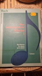 Bach - Das Wohltemperierte Klavier I, Muziek en Instrumenten, Bladmuziek, Gebruikt, Klassiek, Ophalen of Verzenden, Keyboard