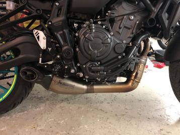 Yamaha MT07 Akrapovic MT-07 yamaha mt-07 mt07 uitlaat akra beschikbaar voor biedingen