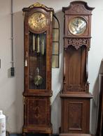 Antieke staande klok 3 gewichten kwartier slag €400., Antiek en Kunst, Ophalen