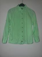 Vingino blouse overhemd groen groene soft neon 10 140, Jongen, Zo goed als nieuw, Overhemd of Blouse, Verzenden