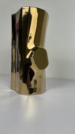 Pols Potten vaas “Log” boomstam goud keramiek, Minder dan 50 cm, Zo goed als nieuw, Ophalen, Overige kleuren