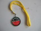 Amstel medaille ??? (nr.1) Amstel Bright, Verzamelen, Biermerken, Ophalen of Verzenden, Nieuw, Overige typen, Amstel