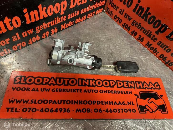 VW Golf Seat Audi ('03-'21) Contactslot + Sleutel 1K0905851B, Auto-onderdelen, Klein materiaal, Volkswagen, Gebruikt, Ophalen of Verzenden