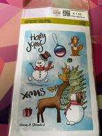 Retired kerststempels clear stamps Craft Emotions (stempels), Hobby en Vrije tijd, Stempelen, Ophalen of Verzenden, Nieuw, Clearstamp