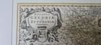 Facsimile van historische kaart van het Hertogdom Gelderland, Ophalen of Verzenden