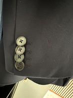 52 - Hugo Boss - Navy suit kostuum - Pantalon + Blazer, Ophalen of Verzenden, Zo goed als nieuw, Maat 52/54 (L), Blauw