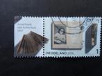 2016 NVPH 3454: Jaar van het boek, Anne Frank., Verzenden, Na 1940, Gestempeld