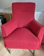 Henders & hazel fauteuil rood, Huis en Inrichting, Fauteuils, Ophalen, Zo goed als nieuw, Stof