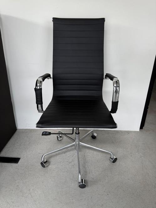 Bureaustoel look eames , zwart hoge rug, Huis en Inrichting, Bureaustoelen, Gebruikt, Zwart, Ophalen of Verzenden