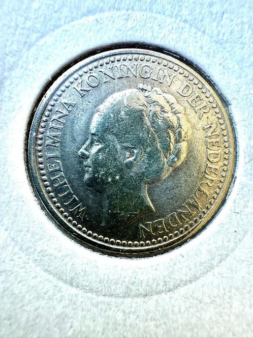 1921 halve gulden / 0.5 gulden, Postzegels en Munten, Munten | Nederland, ½ gulden, Koningin Wilhelmina, Zilver, Ophalen of Verzenden
