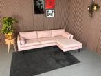 GRATIS LEVERING Loungebank Oudroze 255x160 REFURBISHED, Huis en Inrichting, 250 tot 300 cm, Hoekbank, Ophalen of Verzenden, Zo goed als nieuw