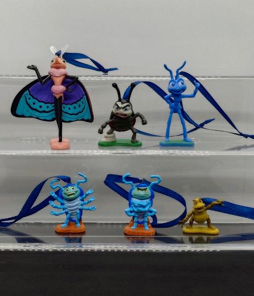 Disney Luizenleven A Bug's Life set kerst ornamenten hangers, Verzamelen, Disney, Ophalen of Verzenden