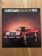 1980 Chrysler LeBaron brochure, Verzenden, Zo goed als nieuw, Overige merken