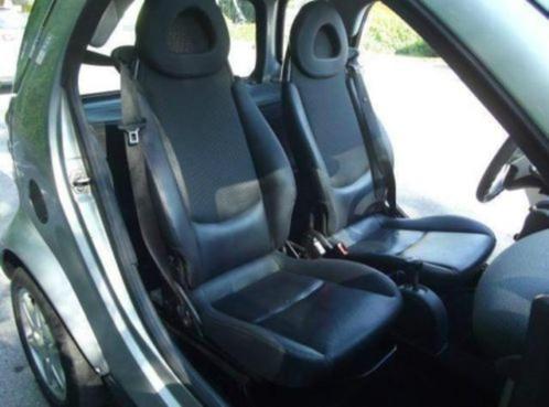 Smart fortwo zwart lederen stoelen, Auto-onderdelen, Interieur en Bekleding, Smart, Gebruikt, Ophalen