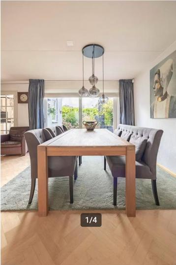 Bijzondere en sfeervolle hanglamp met 5 glazen bollen beschikbaar voor biedingen