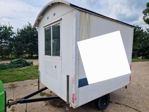 Schaftwagen / pipowagen, Doe-het-zelf en Verbouw, Bouwketen en Schaftketen, Gebruikt, Ophalen