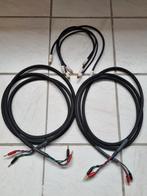 Monitor Das Hifi-Kabel Set, Waarvan 2 dikke, 3m lange kabels, Ophalen of Verzenden, Gebruikt, 2 tot 5 meter, Luidsprekerkabel
