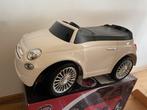 NIEUW Loopauto Fiat 500 - 1-3 jaar - Wit, Kinderen en Baby's, Speelgoed | Buiten | Voertuigen en Loopfietsen, Ophalen, Nieuw