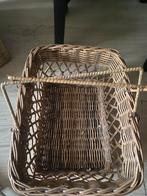 Riviera Maison Rotan Winkelmand Oude Collectie, Gebruikt, Mand, Ophalen of Verzenden, Riet